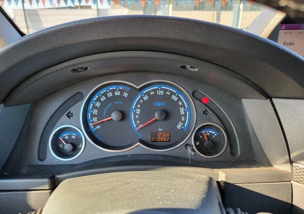 Opel Meriva cena 15900 przebieg: 210956, rok produkcji 2006 z Piła małe 529